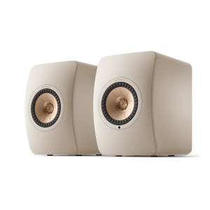 Миниатюра продукта KEF LS50 WIRELESS II SAND SHELL EU беспроводная полочная акустическая система