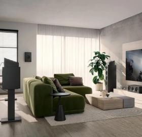 Изображение продукта KEF Q4 META Satin Black — настенная акустическая система (пара) - 3