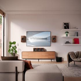 Изображение продукта KEF Q4 META WALNUT — настенная акустическая система (пара) - 7