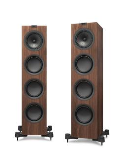 Миниатюра продукта KEF Q550 WALNUT пара — напольная акустическая система