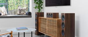 Изображение продукта KEF Q550 WALNUT пара — напольная акустическая система - 2