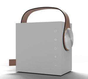 Миниатюра продукта MOREL BIGGIE MINIMAL WHITE портативная беспроводная активная Hi-Fi колонка