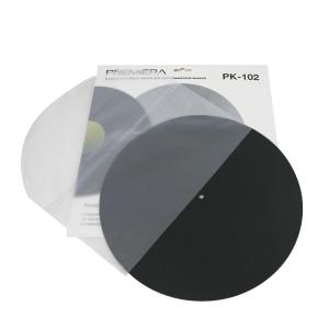 Изображение продукта PREMIERA PK-102 — коврик из кожи и замши для проигрывателя винила - 10
