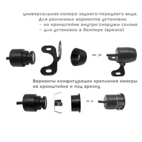 Изображение продукта PROLOGY RVC-200 AHD — камера заднего/переднего вида, универсальная - 2