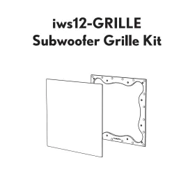 Миниатюра продукта THEORY iws12-GRILLE металлический гриль для сабвуфера IWS12